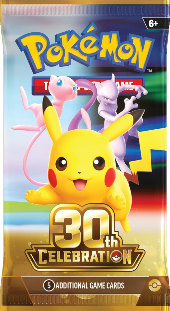 Sobre Pokémon 30th Aniversario Ingles